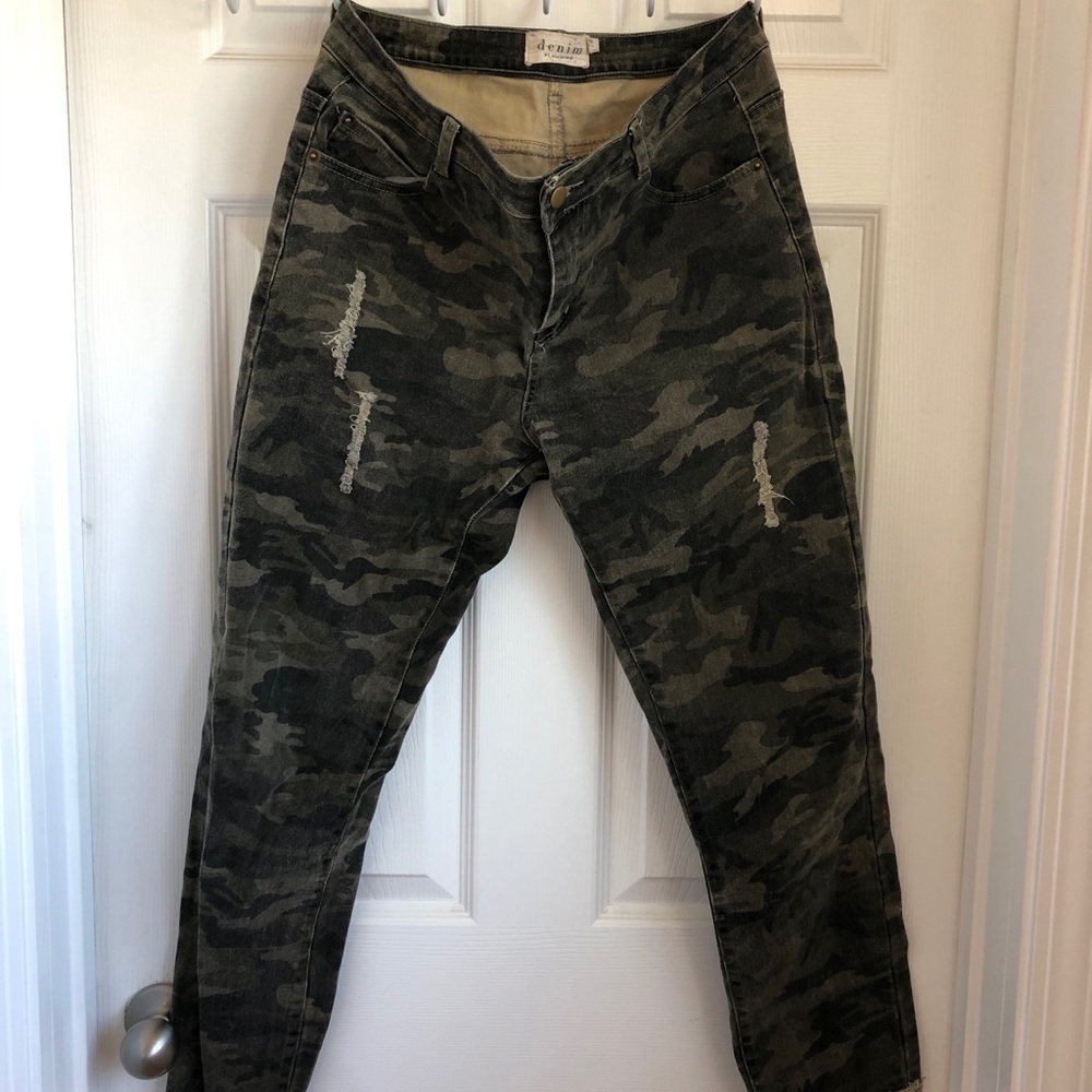 Army skinny Jean